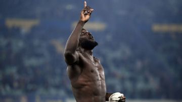 Romelu Lukaku in tears after ending emotional goal drought