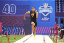 Taylen Green, top-10 QB prospect, sets several combine records