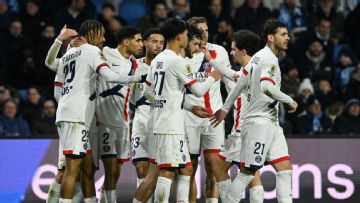 Bradley Barcola strike sends PSG 4 points clear at top of Ligue 1