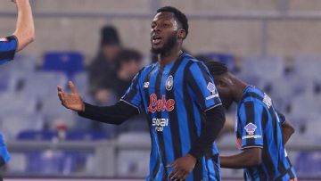 Musah gives Atlanta 1st-leg draw at Lazio in Coppa semi