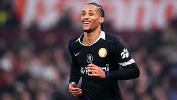 Chelsea's Liam Rosenior says João Pedro is 'world class' after Villa hat trick