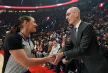 NBA's Adam Silver visits Portland after bill passes to fund arena renovations