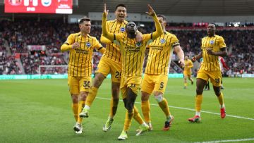Yankuba Minteh strikes as Brighton defeat Sunderland