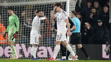 Maguire sent off as Man Utd held by Bournemouth