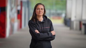Germany's first woman coach at pro level is chasing her dreams