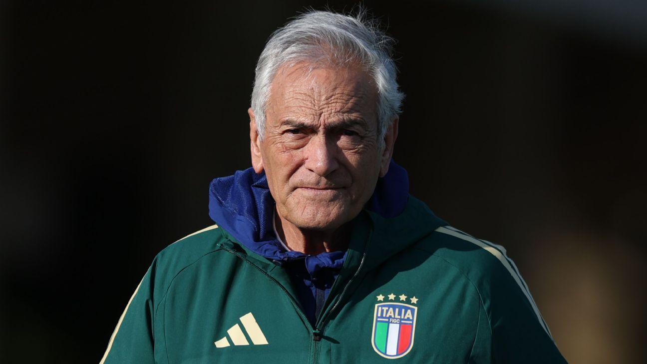 Gabriele Gravina is under pressure following Italy's latest World Cup qualifying failure.