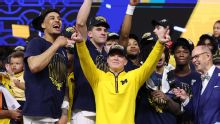 Michigan's championship punctuated Dusty May's homecoming in a full family affair