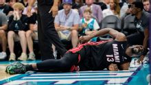 Fuentes: La NBA investiga el tropiezo de Ball a Adebayo en el Heat-Hornets