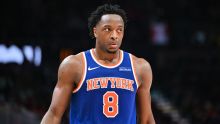 Knicks: Anunoby vuelve a entrenar tras lesión en tendón de corva