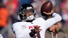 Falcons: QB Michael Penix ya entrena y espera volver en Semana 1