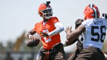 Browns' Monken praises Sanders' development: 'Come a long way'