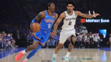 Jalen Williams deja el Juego 2 por rigidez en el isquiotibial
