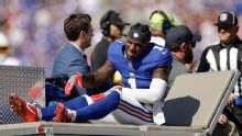 Malik Nabers sin pronóstico para regreso con Giants