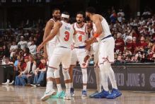 Knicks overwhelm Cavaliers again to take 3-0 series lead