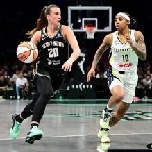 Sabrina Ionescu makes season debut as Liberty fall to Wings