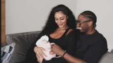 Myra Gordon announces birth of her and Tyrese Maxey's daughter