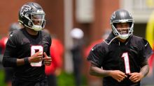 QB coach: Falcons won't have QB1 battle until Penix fully healthy