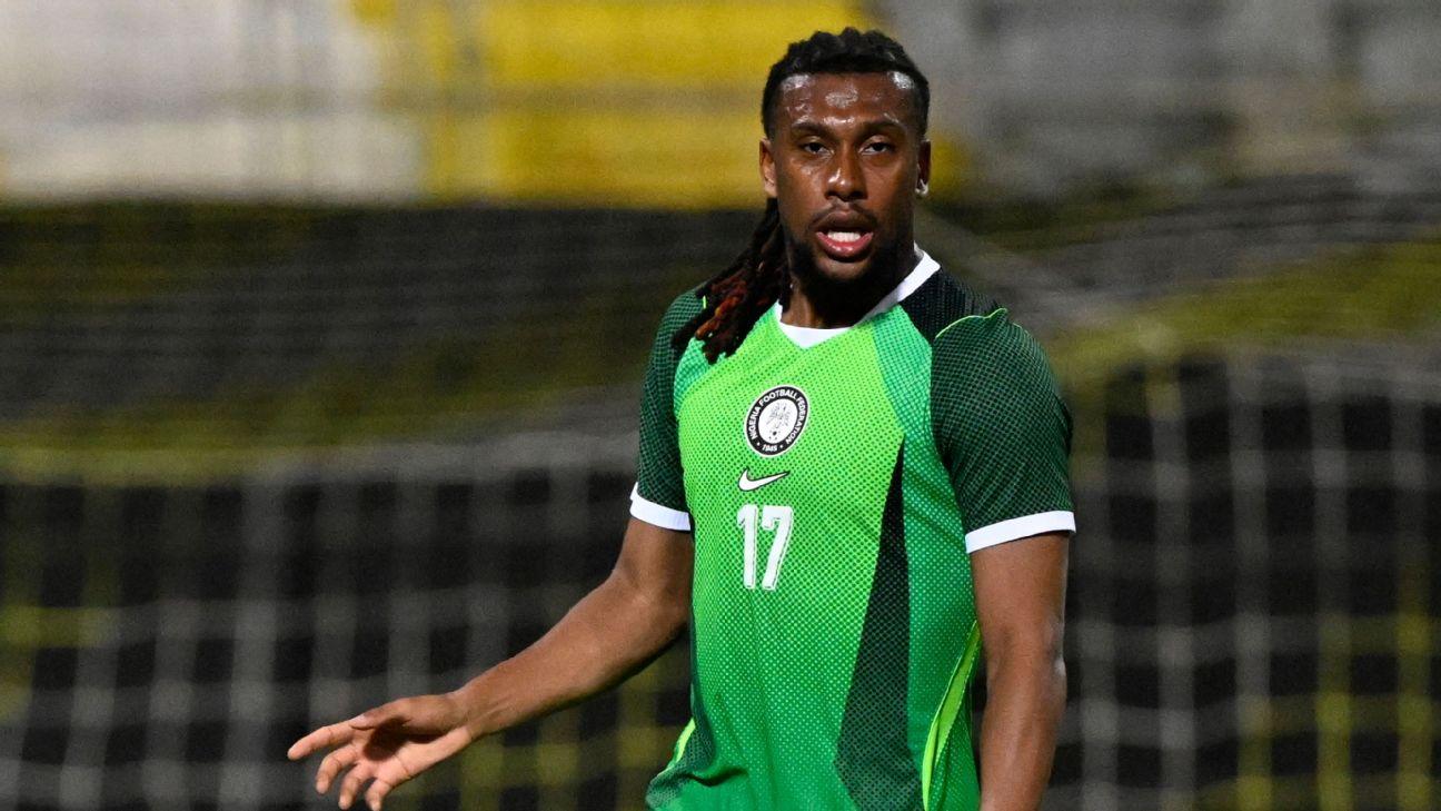 Super Eagles and Fulham striker Alex Iwobi is only the fourth Nigeria player to reach 100 international caps.