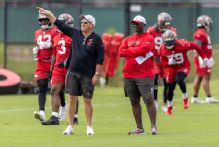 Bowles: 'Too many guys on the ground' costs Bucs an OTA practice