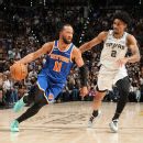 Brunson shuts door on Spurs as Knicks win title