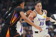 Sparks Kelsey Plum out at least four weeks with lower leg injury