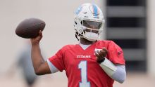 Titans confident in Cam Ward despite QB's accuracy issues