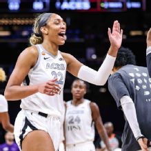 Wilson-led Aces clinch spot in WNBA Commissioner's Cup final