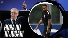 Ancelotti destaca volta de Neymar à Seleção e responde quantos minutos atacante pode atuar contra Escócia