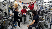 World Cup Daily: NASA astronauts kick ball around in space; Spain, Belgium in action