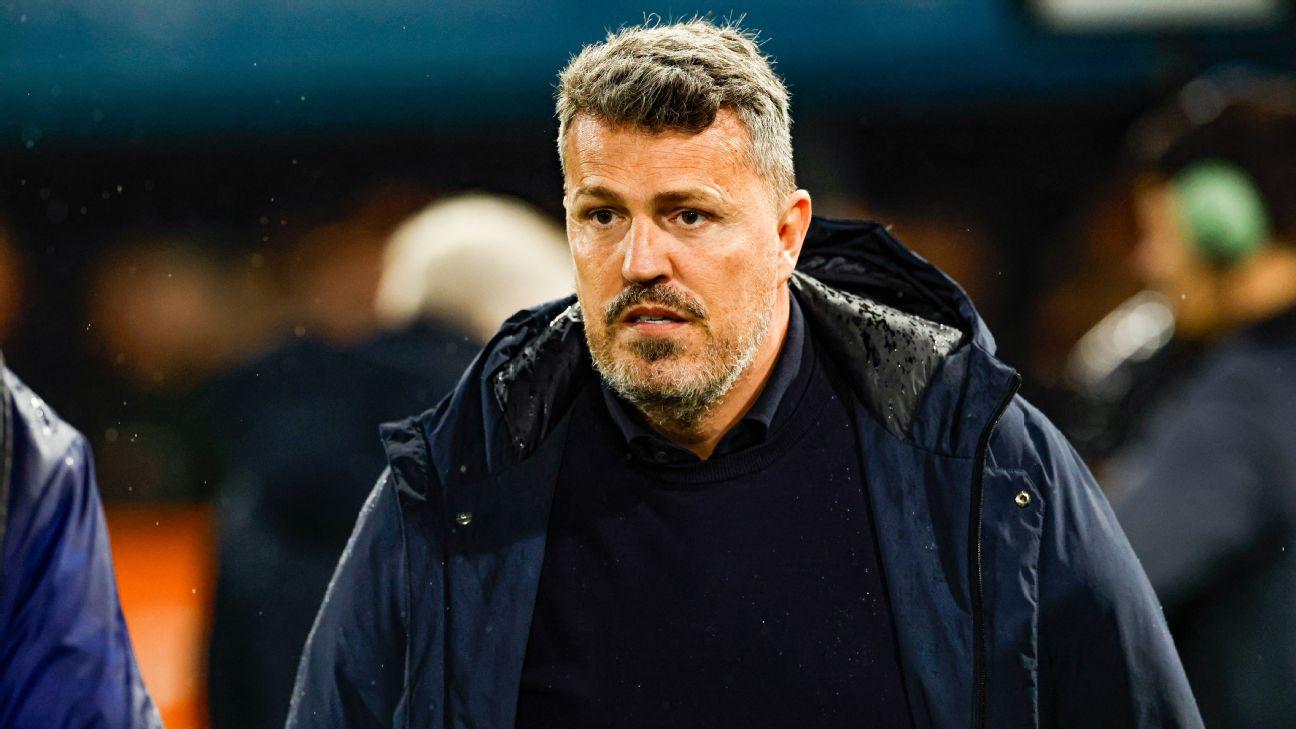Ajax haver parted ways with coach Oscar Garcia.
