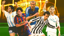 Best male soccer player in the world: Championship Belt by year