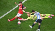 El segundo gol de Messi ante Austria, una demostración de su amor por "jugar a la pelota"