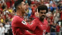 Portugal's Cristiano Ronaldo ends goal drought, first to score at 6 World Cups
