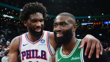 Con Jaylen Brown, Philadelphia busca campeonar en la era de Embiid