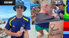 Esto es Boca: Palermo le firmó el brazo y corrió a tatuarse en Miami