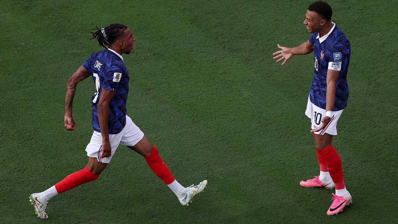 Kylian Mbappe's scoring success is well documented, but Michael Olise's solid play is often overlooked.