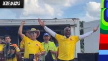 Mundial: Alcalde de Kansas se une a la fiesta de Colombia antes de 16avos