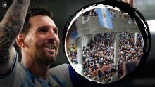 'Quero ver a quarta estrela': como torcida da Argentina superou sufoco e fez Miami 'tremer'
