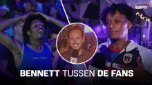 Bennett tussen fans Kaapverdië: "Nog nooit zo trots geweest op mijn land"