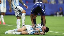 Messi brinca após atletas da seleção de Cabo Verde pedirem fotos: 'Em campo, me deram uma surra'
