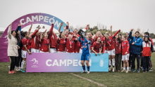 Nacional es campeón del Torneo Apertura femenino con puntaje perfecto