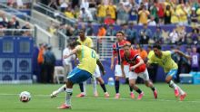 Brasil falló un penal en el arranque contra Noruega
