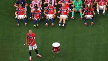 Cuál es el origen del festejo vikingo de Noruega que es sensación en el Mundial 2026