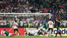 Quiñones, con una gran definición, descontó para México vs. Inglaterra