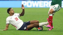 World Cup live updates: England down to 10 men after Quansah red card