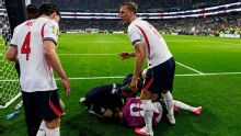 Jordan Henderson se lesionó durante los festejos de Inglaterra en el Azteca