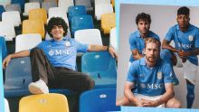 Napoli celebra 100 años con una camiseta homenaje a la era de Maradona