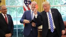 Trump confirmó que pidió a la FIFA revisar la tarjeta roja de Balogun