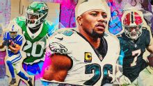 NFL: Mejores 10 corredores según ejecutivos, entrenadores y scouts