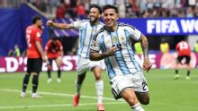 Enzo Fernández metió un cabezazo bárbaro para el 3-2 de Argentina ante Egipto en el Mundial 2026